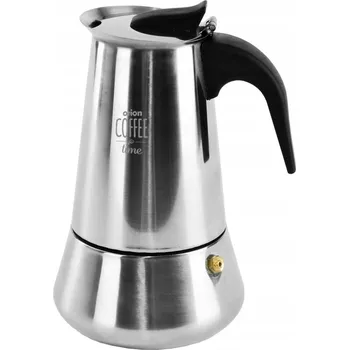 Příprava kávy Moka konvice OCELOVÁ na kávu 450 ml 9 šálků na plynový sporák