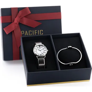 Hodinky Dámské hodinky PACIFIC X6173 - dárková sada (zy715c) Barva (Varianta): tay-19887-uniw