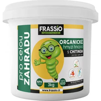 Hnojivo Organické hmyzí NPK hnojivo FRASSiO 3kg