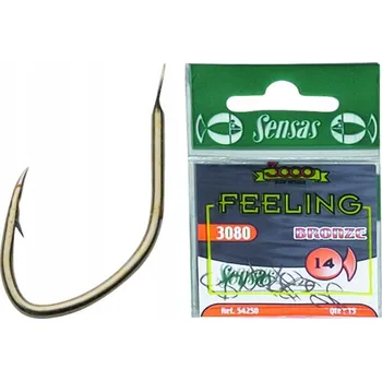 Rybářský háček Háček Sensas s otřepem 14, 15 ks