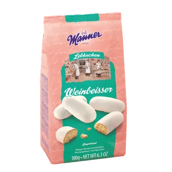 Manner Lebkuchen Weinbeisser Gingerbread 180 g