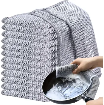 Utěrka UTĚRKA KUCHYŇSKÁ UTĚRKA 12X UNIVERZÁLNÍ PRO ČIŠTĚNÍ OBTÍŽNÝCH SKVRN