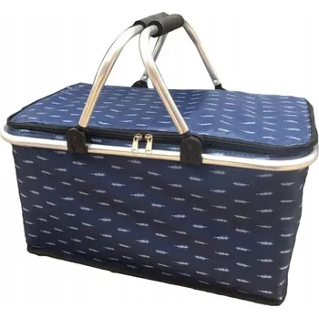 Flamenco Mystique Skládací Termokoš pro Nákupy a Pikniky s Izolační Tepelnou Vrstvou, 47x27x23cm, Hmotnost 630g