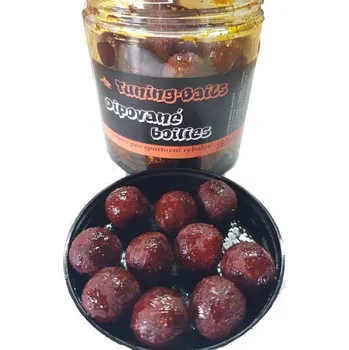 Boilies Tuning Baits - Dipované boilies MONCHA16mm 250ml