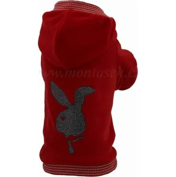 Obleček pro psa Mikina pro psa červená zajíc (Oblečky pro psy Grande Finale)