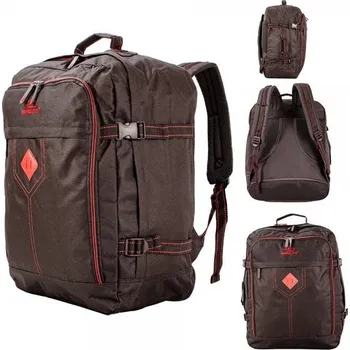 BORDLITE Batoh JBBP 284 ČERNO/ČERVENÝ