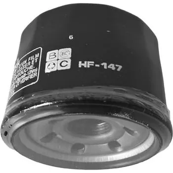 Filtr pro motocykl Olejový filtr ekvivalent HF147, Q-TECH YAMAHA YFM 700 FWBD KPHH Kodiak Camou EPS 2017-2017