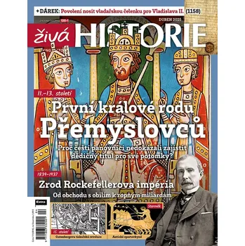 Časopis Živá historie 4/2025 - První králové rodu Přemyslovců
