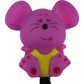 plyšák ZVONEK NA KOLO, KLAKSON, PLYŠOVÁ HRAČKA MYŠKA 30623