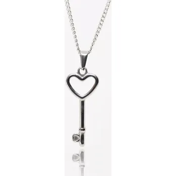 Řetízek Řetízek z chirurgické oceli - STŘÍBRNÝ KLÍČ