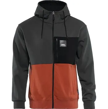 Pánská mikina mikina Horsefeathers Vick Zip - Gray/Ginger M