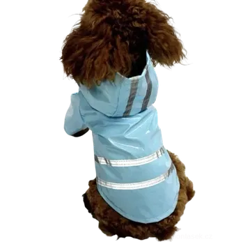 Obleček pro psa Modrá pláštěnka pro psa (Psí oblečky do deště)