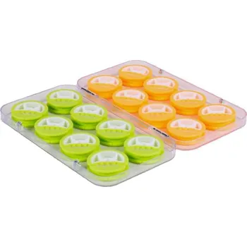 Pouzdro na rybářské vybavení Magneticky organizer - 16ks cívek na návazce