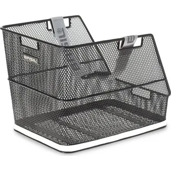 brašna na kolo Koš BASIL Class zadní drátěný černý