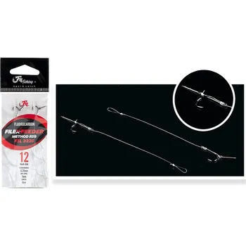 Filfishing Návazec Method Feeder Fluorocarbon Rig č.10 - 0,18mm