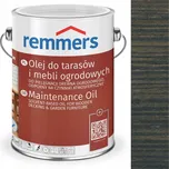 Olej na terasy a zahradní nábytek Remmers Antracitová intenzivní 5 l