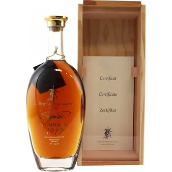 Brandy Albert de Montaubert Cognac 1980 45% 0,7 l (kazeta)
