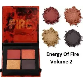 Přípravek na oči Paletka očních stínů Energy Of Fire - Volume 2