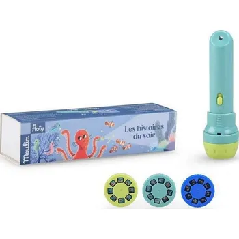 plyšák MOULIN ROTY Promítací pohádky Podmořský svět