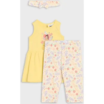 Dívčí mikina Sinsay - Žerzejová souprava Disney Princess - žlutá - 378DG-11X - 378DG-11X-86