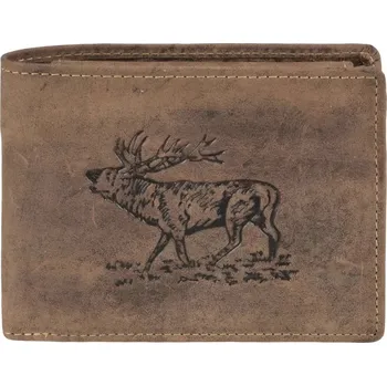 Greenburry 1701-RS-25 pánská kožená peněženka hnědá