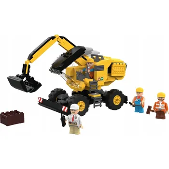 ostatní stavebnice PLAYTIVE SADA STAVEBNÍCH KOSTEK PRO BAGR 275 DÍLKŮ