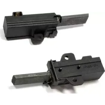 Uhlíky do pračky AEG Electrolux Zanussi - sada 2 ks motorových uhlíků 5 × 13 × 41,5 mm s faston konektorem 4,8 mm pro motory Nidec - kvalitní náhradní díl