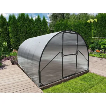 Skleník LANIT PLAST Skleník LANITPLAST DODO 300 3x4 m PC 6 mm černý LG4356