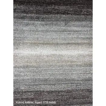 Koberec Kusový koberec Aspect 1726, hnědý: 160 x 220 cm