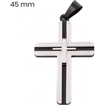 Přívěsek Přívěsek z chirurgické oceli kříž