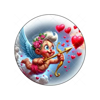 Jedlá dekorace na dort AMOR, VARIANTA Jedlý papír 1173