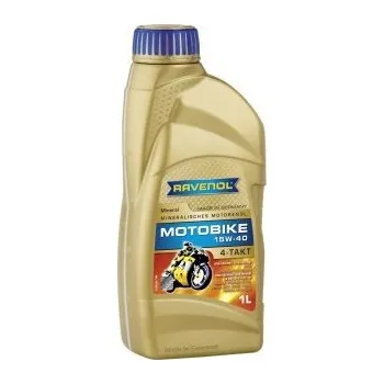 Motorový olej Motorový olej RAVENOL Motobike 4-T Mineral 15W-40 1L