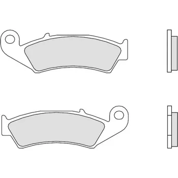 Brzdová destička Brzdové destičky BREMBO 07HO25SX HONDA XR 250 R 1988-1993