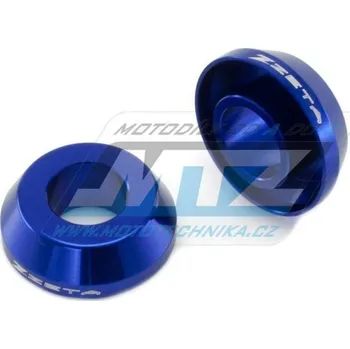 Kryty osy (rozpěrky) zadního kola ZETA Fast Spacer - ZETA ZE93-2406 - Yamaha YZF250+YZF450 / 09-25 - modré ZE932406