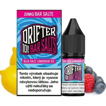 vaporizér Liquid Drifter Bar Salts Blue Razz Lemonade Ice 10ml (20mg)