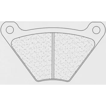 Brzdová destička Brzdové destičky CL BRAKES 2599 A3+ HARLEY DAVIDSON FXS Low Rider 1340 1982-1982