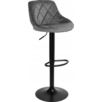 Barová židle Barová Židle eHokery grafit 105 cm, látka