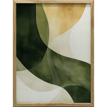 Obraz Plakát OBRAZ NA PLÁTNĚ NA ZEĎ VLNY SNŮ S RÁMEM 30x40 CM MATNÝ v rámu 32 x 42 cm