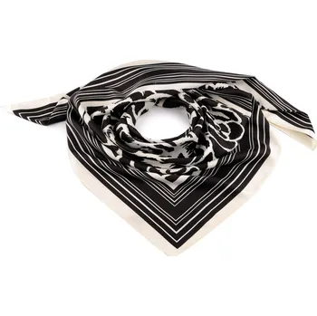 Šátek Saténový šátek 90x90 cm Varianta: 2 krémová světlá, Balení: 1 ks