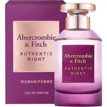 Dámský parfém Abercrombie & Fitch Authentic Night Woman - EDP 30 ml + 2 měsíce na vrácení zboží