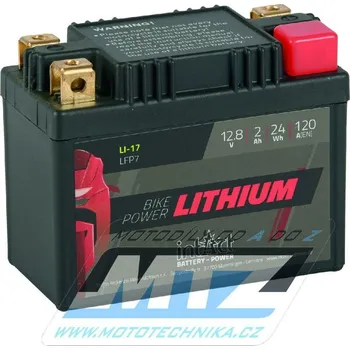 Auto-moto baterie Baterie (akumulátor motocyklový) LFP7 (12,8V-2Ah) Lithium LiFePO4 B-LFP7