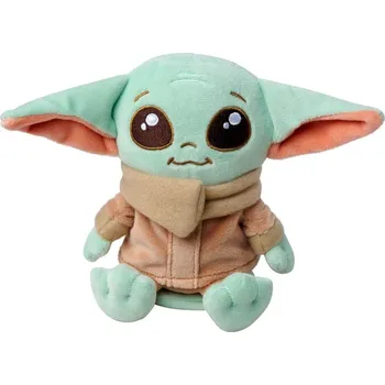 Dětské zboží Star Wars he Mandalorian - plyšová figurka na rameno Grogu 12 cm