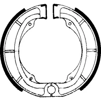 Brzda pro motocykl Brzdové čelisti FERODO 225129024 225129024