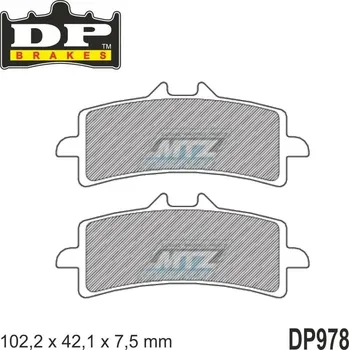Brzdová destička Destičky brzdové DP978-SDP DP Brakes - směs SDP Sport HH+ DP978-SDP