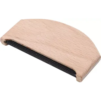 Dámská vesta BabičkaOvečková.cz Ruční odstraňovač žmolků ovčí vlny světle hnědá