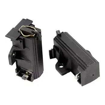 Sada 2 ks uhlíků o rozměrech 5 x 12,5 x 35,5 mm s faston konektorem 4,8 mm do automatických praček AEG Electrolux Zanussi Whirlpool Indesit (50265481007)