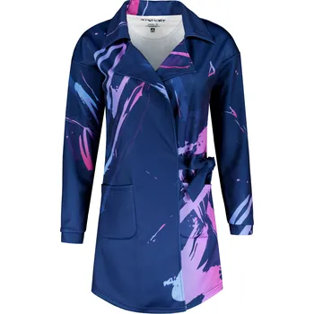 Dámská cargo bunda Dámské mikinové sáčko premium Altisport VOJ/ALW074MI05 MODRÁ-FIALOVÁ S