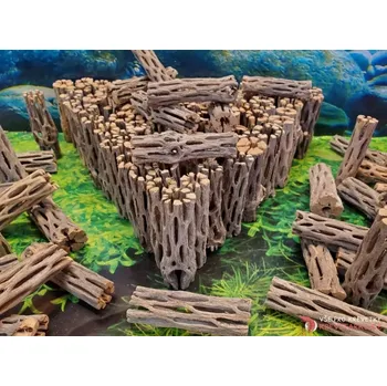 Dekorace do akvária Cholla wood 7,5 cm (Kaktusové dřevo)
