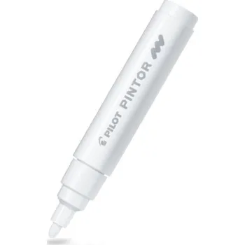 Permanentní popisovač bílý PILOT fix na zdobení dekorativní fix bílý M 1 ks