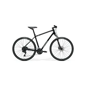 Merida CROSSWAY 100 (2025) Glossy Black(Silver), vel. XS (43)